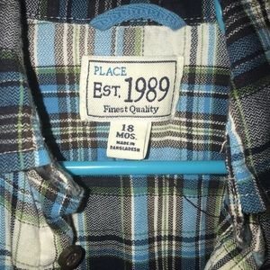 Boys 18m long sleeve shirt